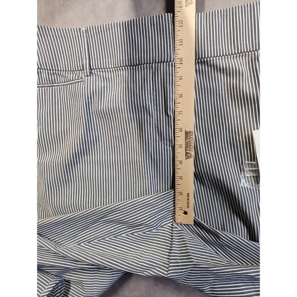 Lane Bryant The Allie Crop Pants Womnes Size 18 Blue Stripped Stretch NEW NWT - Picture 10 of 13